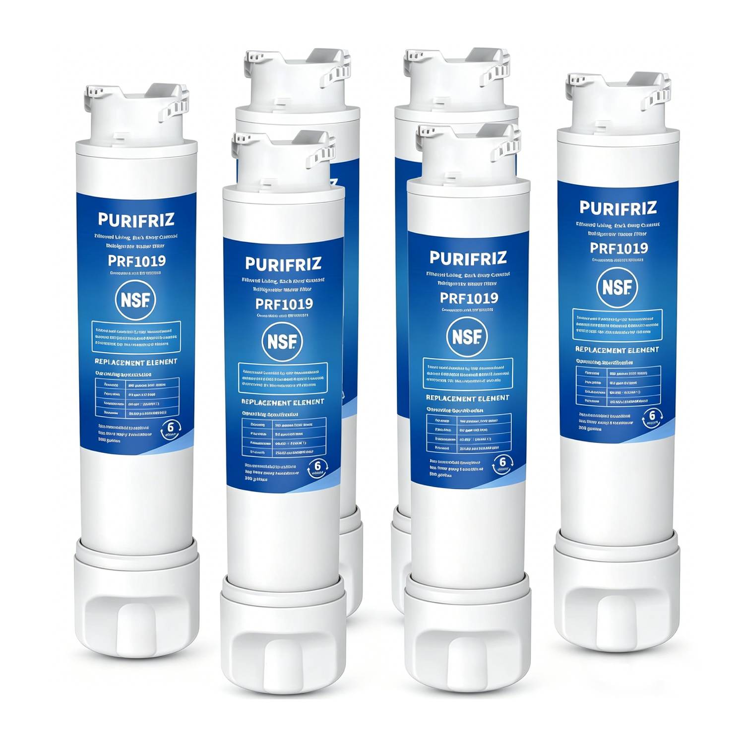 EPTWFU01, PureSource Ultra II, EWF02 Refrigerator Water Filter Replace ...