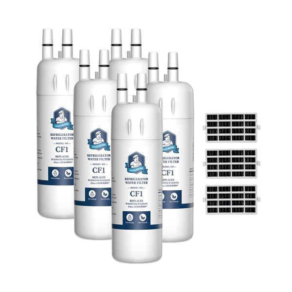 5PK EDR1RXD1, W10295370A, 9081 Refrigerator Water Filter1 With Air Filter