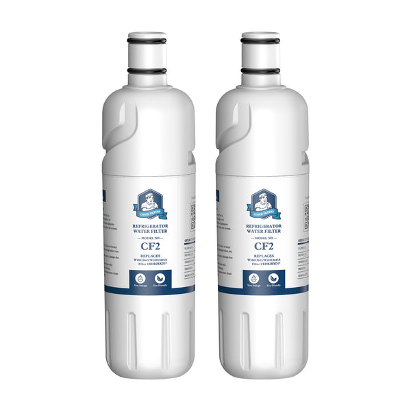 CoachFilters Compatible EDR2RXD1 Refrigerator Water Filter, W10413645A, 2Pack