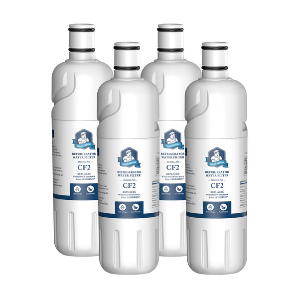 CoachFilters Compatible EDR2RXD1 Refrigerator Water Filter, W10413645A, 4Pack