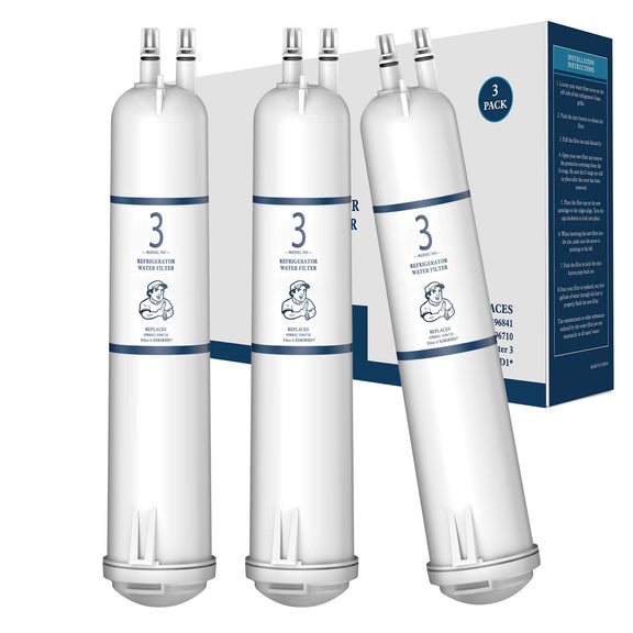 3pk EDR3RXD1 Refrigerator Water Filter by CF CoachFilters
