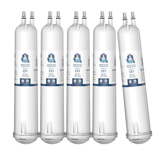 CoachFilters Compatible EDR3RXD1 Refrigerator Water Filter, 4396841, 4396710, 5Pack