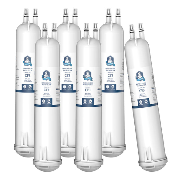 CoachFilters Compatible EDR3RXD1 Refrigerator Water Filter, 4396841, 4396710, 6Pack