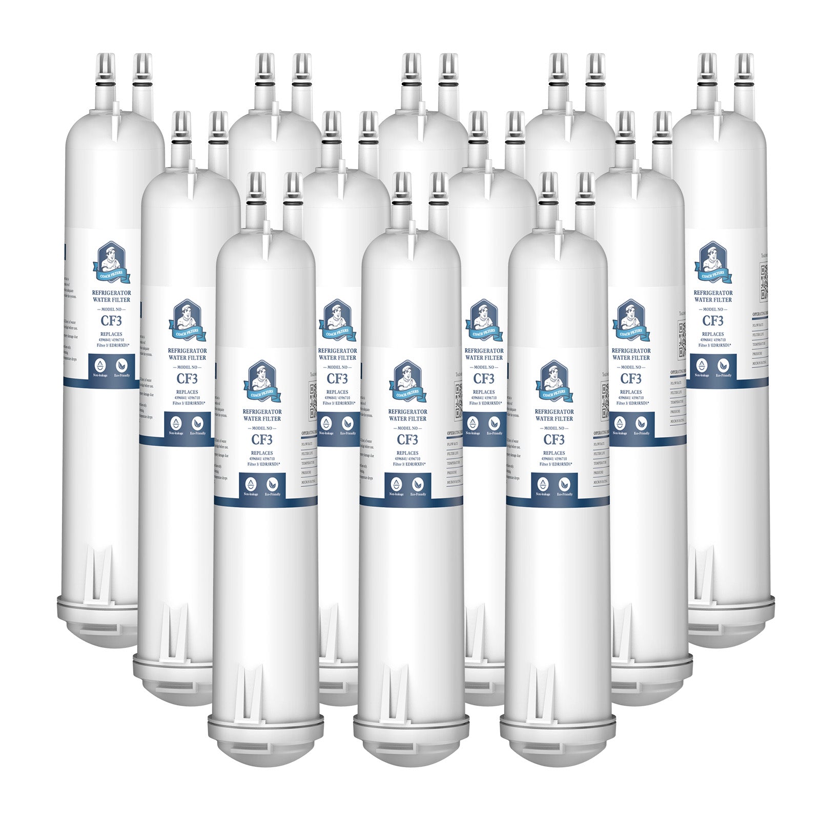 EDR3RXD1, Filter 3 Replacement 4396841, 4396710, T2RFWG2 Water Filter