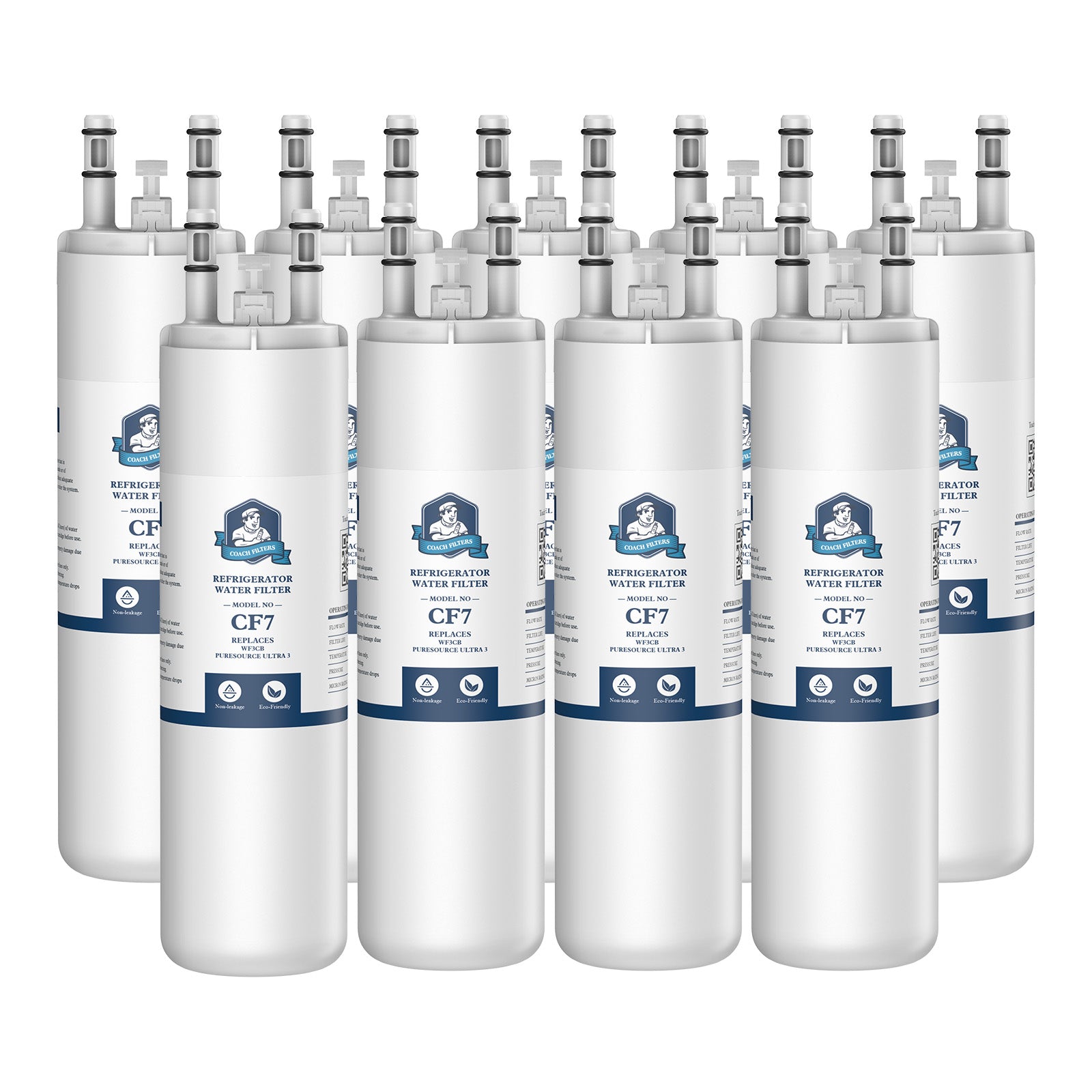 9Packs Compatible with WF3CB Water Filter,Puresource 3 Filter,AP456749 ...