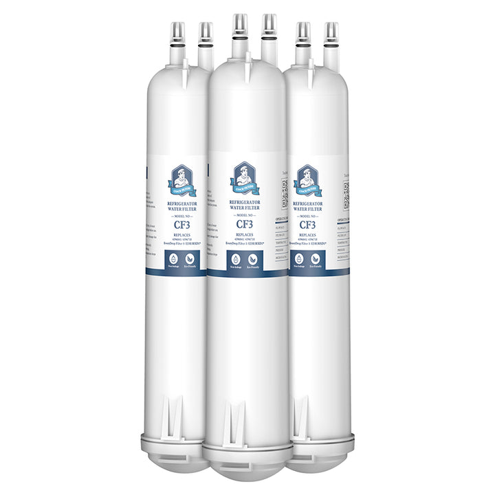 Replacement for Whirlpool Refrigerator Filter 3, 4396841 by CoachFilters, 3pk